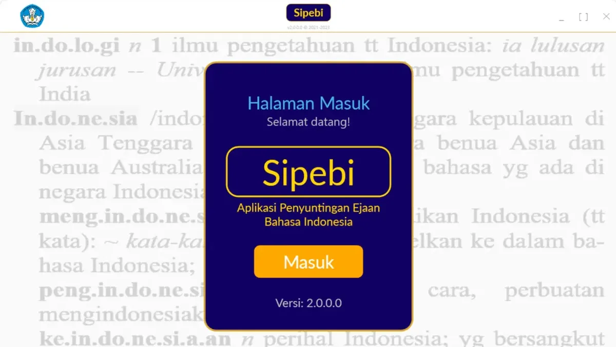 Aplikasi Cek Typo.