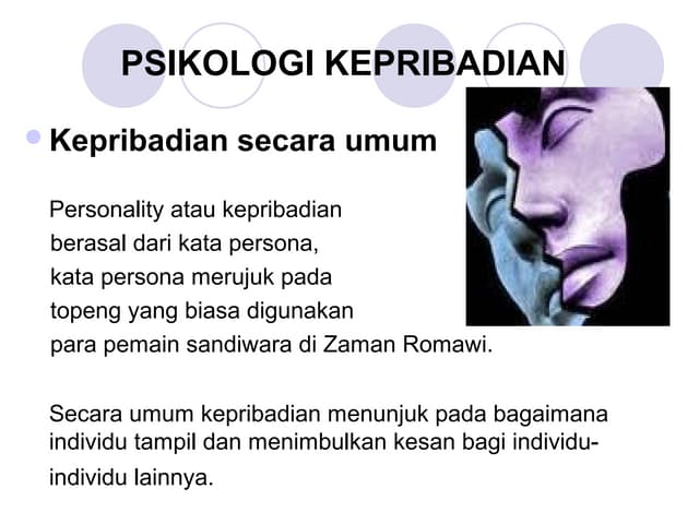 Psikologi Kepribadian