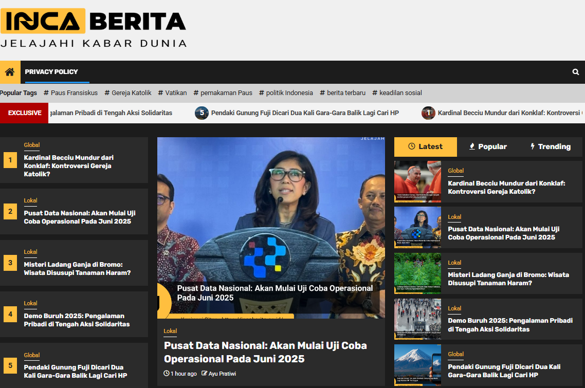 inca berita