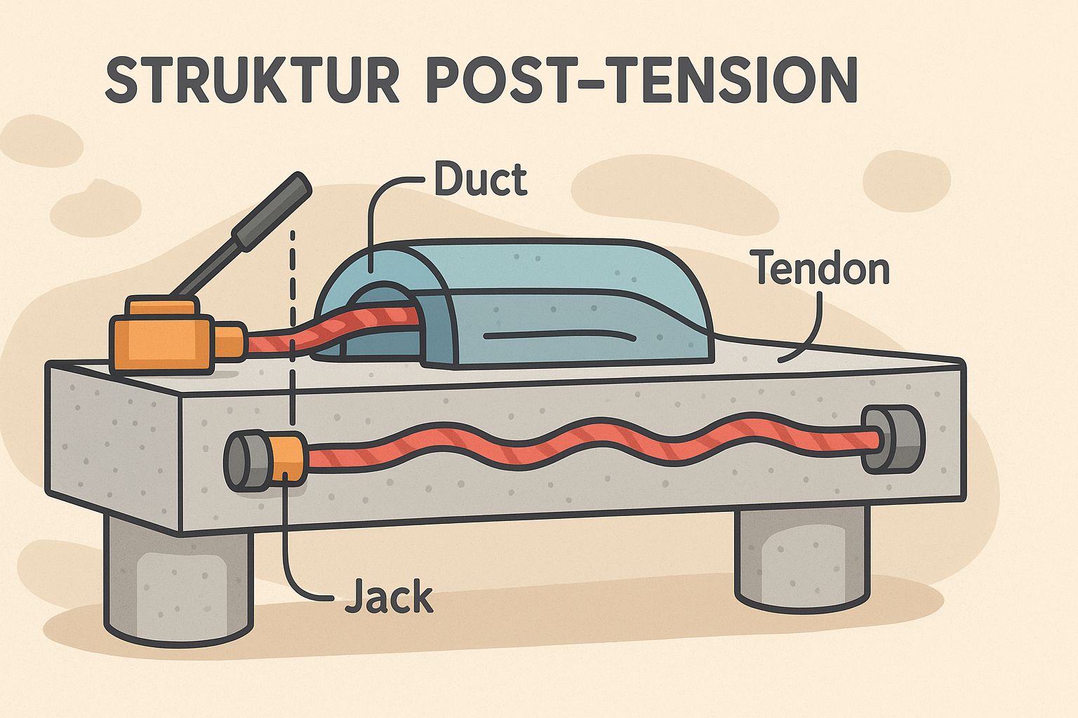 Struktur Post-Tension