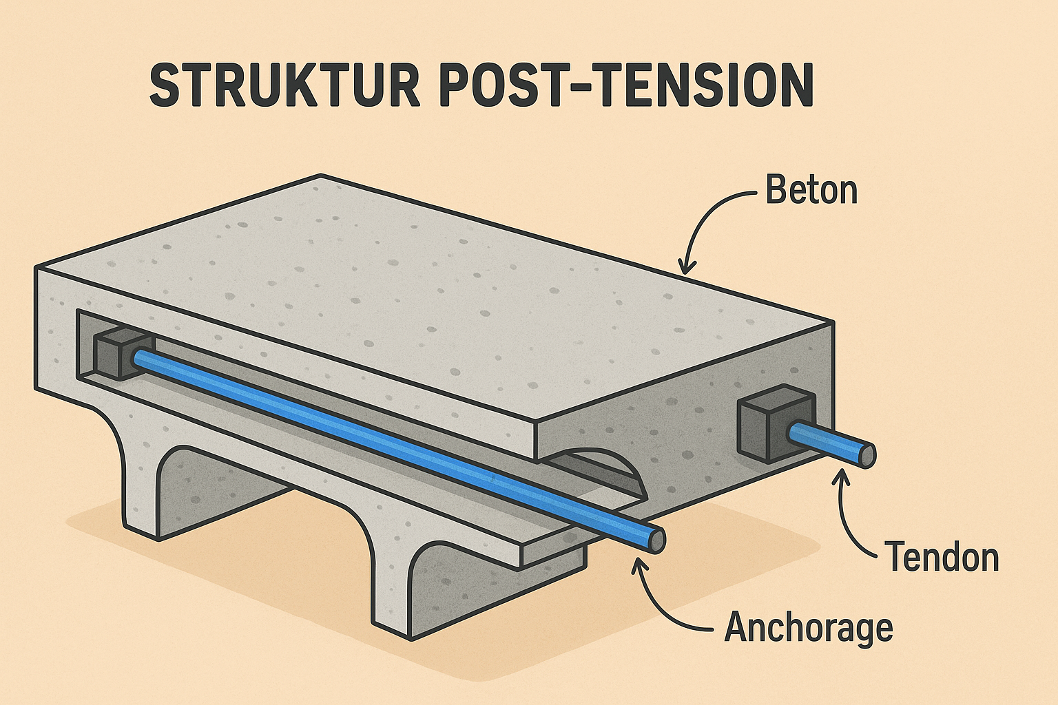 Struktur Post-Tension