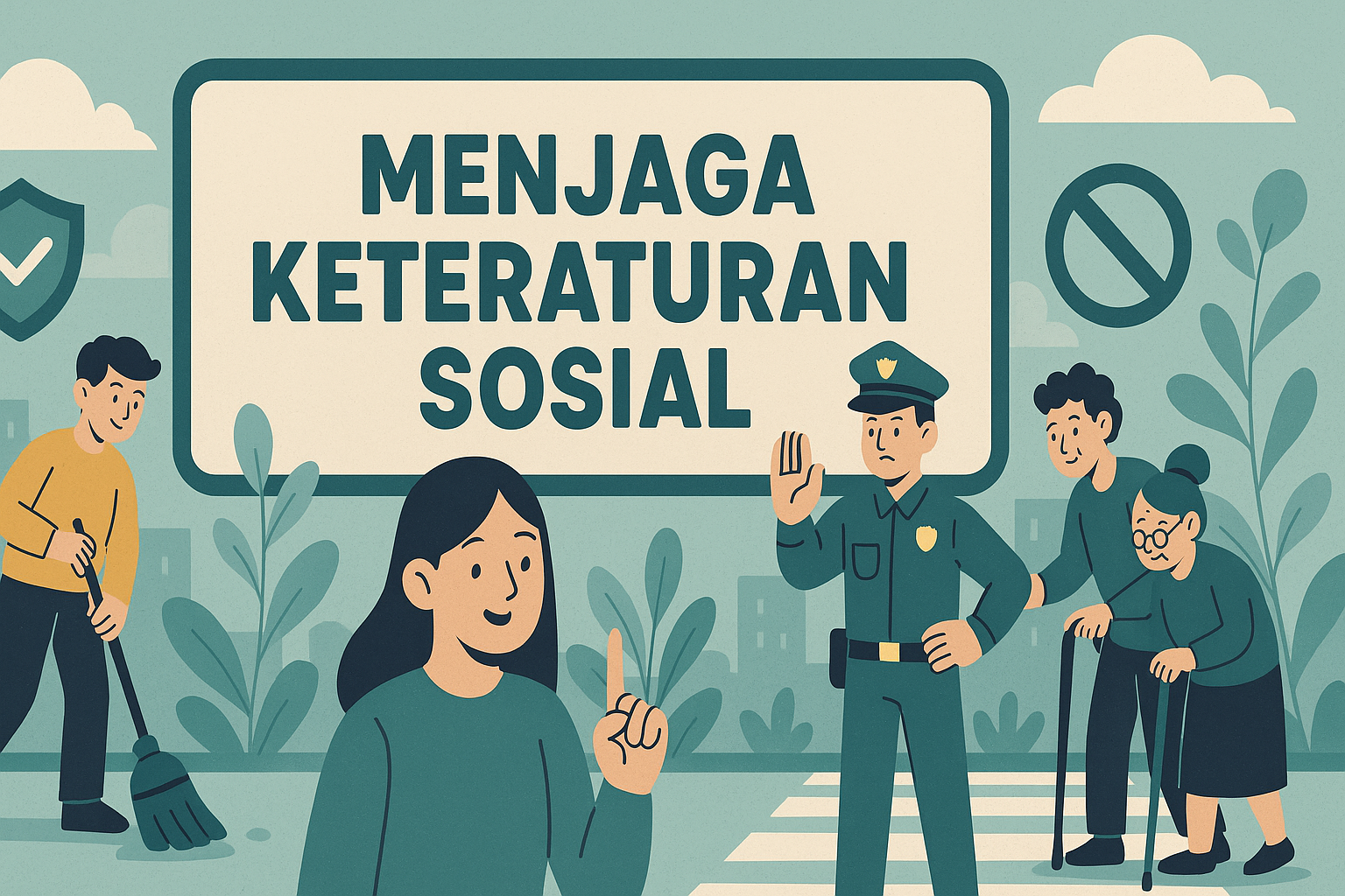 Menjaga Keteraturan Social