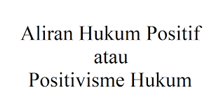 Pemikiran Positivisme