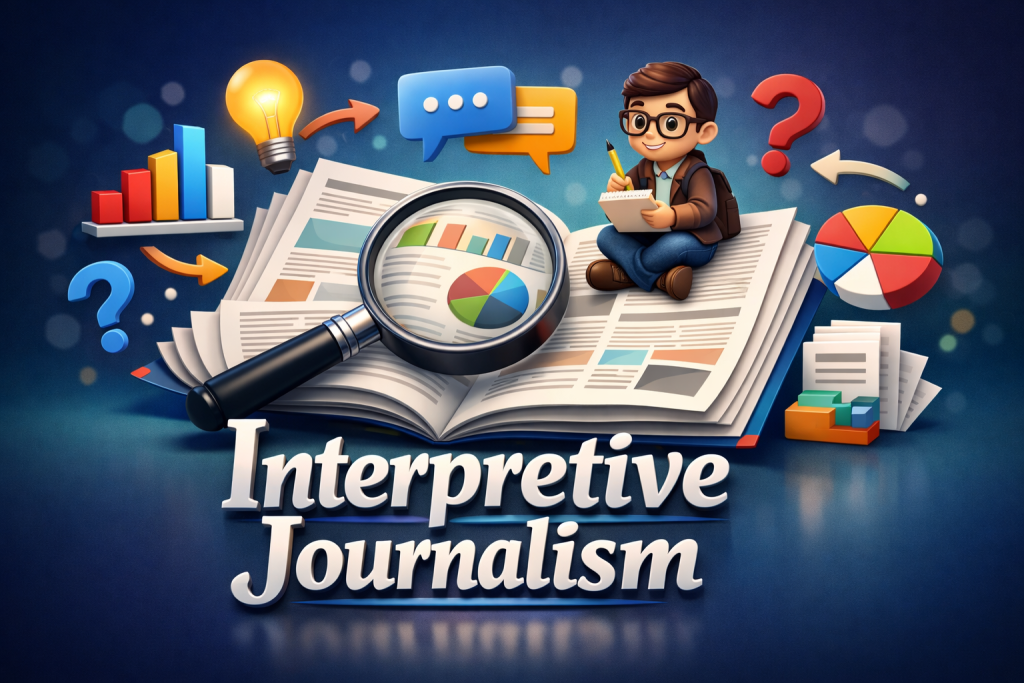 Interpretive Journalism Pendekatan Berita Masa Kini | INCA University