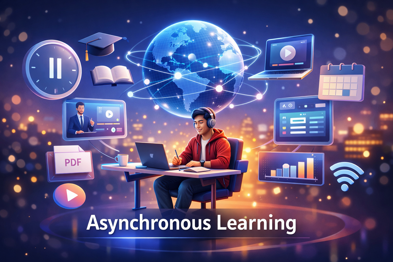 Asynchronous Learning