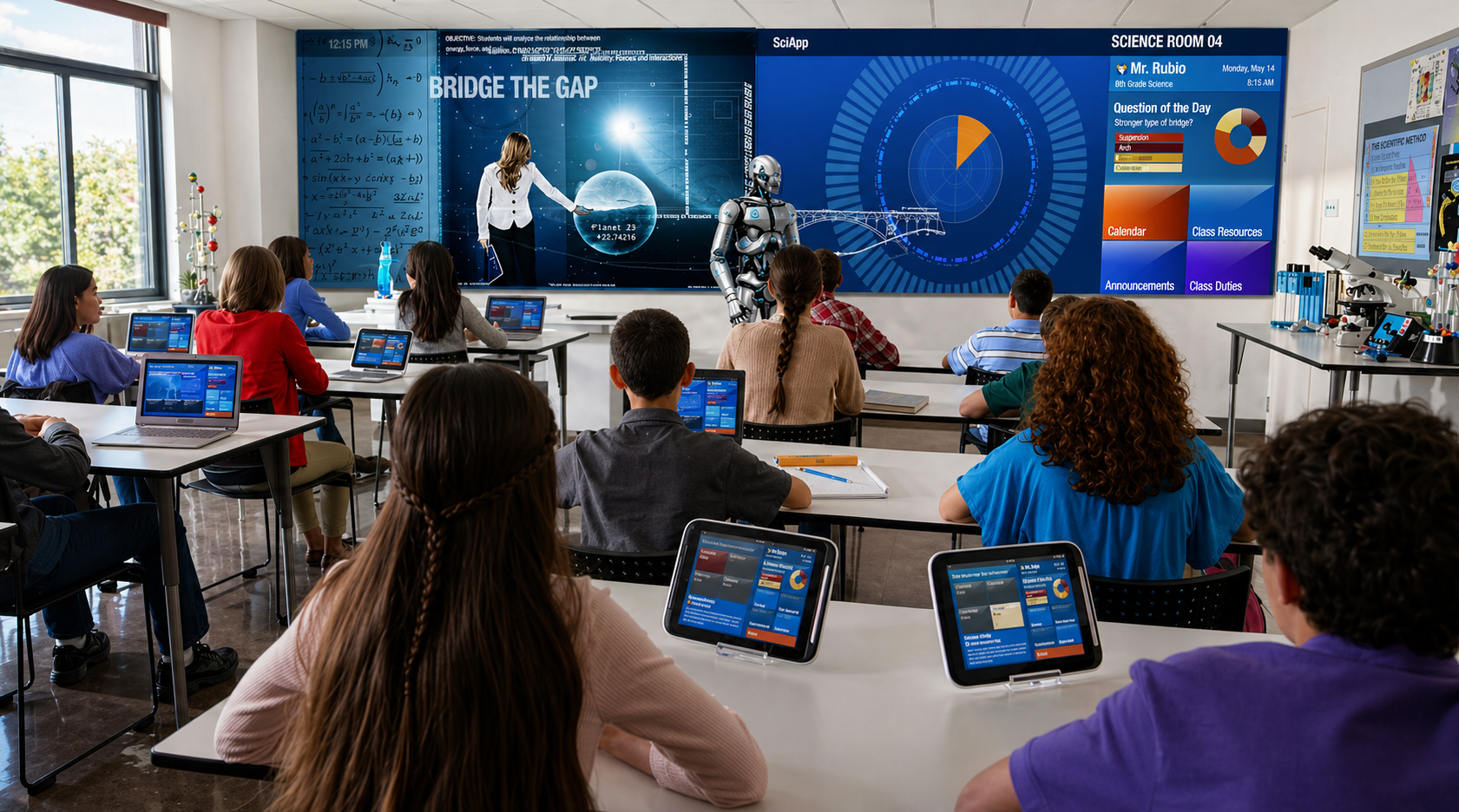 Holographic Classroom