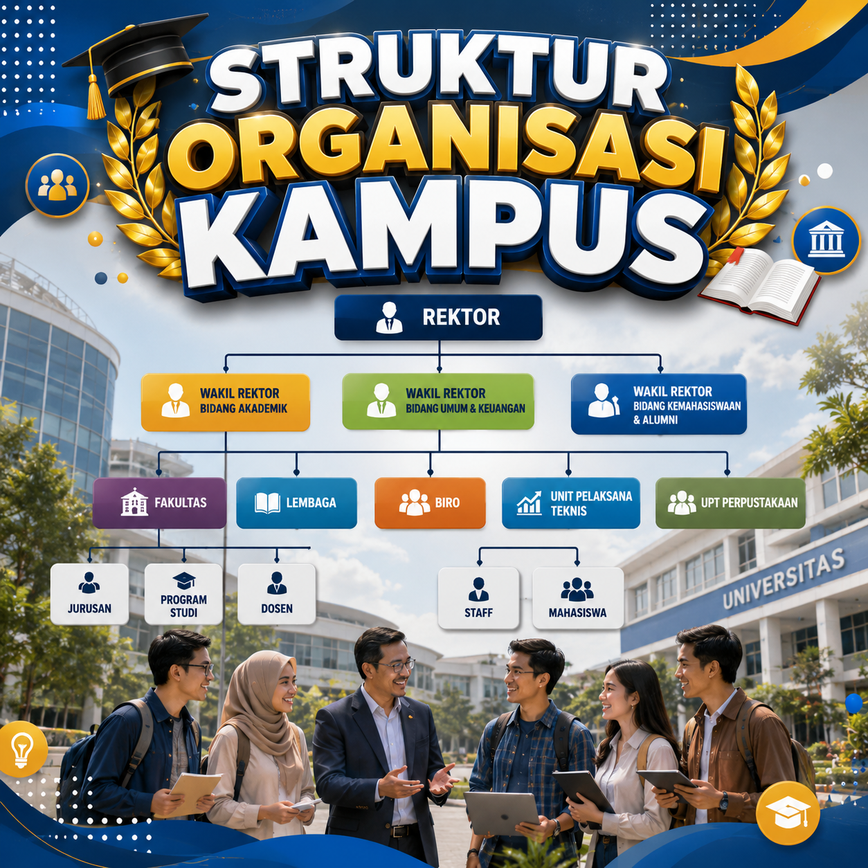 Struktur Organisasi Kampus
