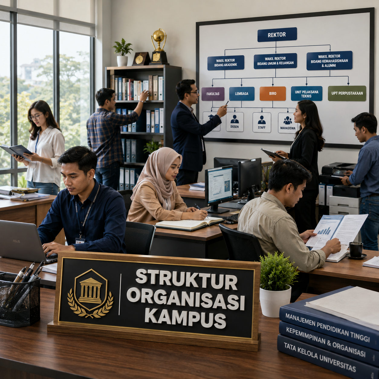 Struktur Organisasi Kampus